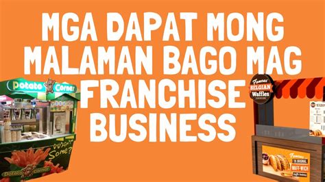 franchise in tagalog